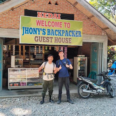 Jhony'S Backpacker-Guest House Only Stay Here Book Treking With Us Bukit Lawang Εξωτερικό φωτογραφία
