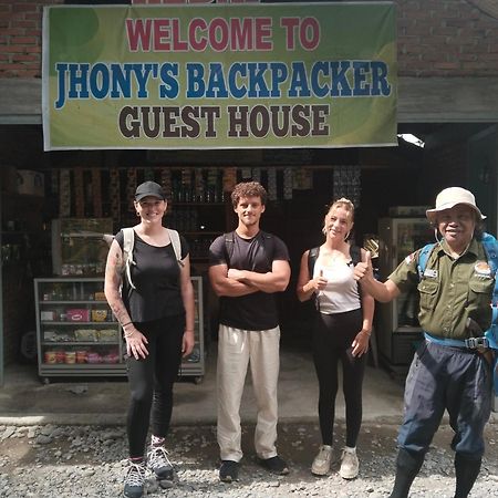 Jhony'S Backpacker-Guest House Only Stay Here Book Treking With Us Bukit Lawang Εξωτερικό φωτογραφία